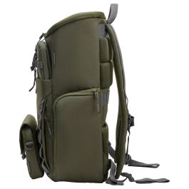 HP Mochila Modular para Portátil 9J4C1AA de 15.6 Pulgadas Verde Gris Resistente al Agua