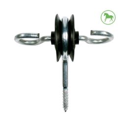 Pastormatic Aislador DFV-27 Pack 10 Unidades para Puertas y Cercas con Postes de Madera