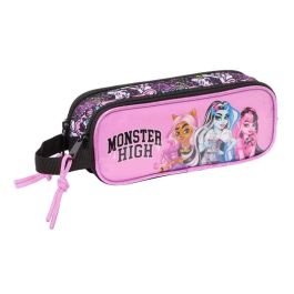 Bolso Escolar Portatodo Safta Doble Monster High 80x210x60 mm