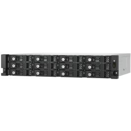 QNAP TL-R1200PES-RP JBOD 12 bahías SATA de 2.5"/3.5" para rack 2U, Carcasa de expansión PCIe, Hot-swap