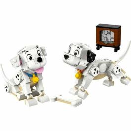 Lego Disney 43271 Lucky y Penny, los cachorros de 101 Dálmatas - Juego para niñas a partir de 6 años