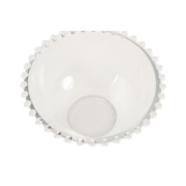 DKD Home Decor Bol de Cristal Transparente 920ml Juego de 6 Unidades Apto Microondas y Lavavajillas