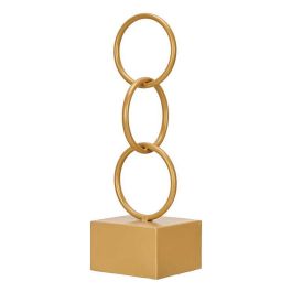 Figura Decorativa Aros Dorado Metal (12,5 x 40,5 x 12,5 cm) Precio: 8.88999947. SKU: S3611210