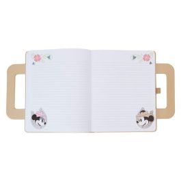 Loungefly Cuaderno Western Mickey & Minnie Disney Piel Vegana 20x12.5cm con Notas Adhesivas