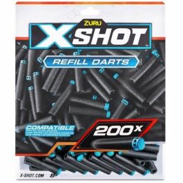 ZURU ZUR1722850134854 Recambios de Dardos X-SHOT Excel Pack 200 Tecnología Air Pocket Compatibilidad Universal