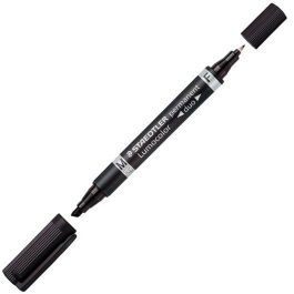 Rotulador permanente Staedtler Lumocolor 348 Negro (10 Unidades)