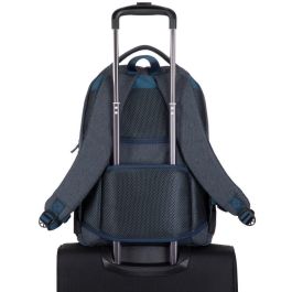 RIVACASE 7761 Mochila para Portátil Riva NB Rucksack Galapagos de 15.6 pulgadas, Color Gris Oscuro