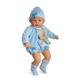 Berjuan Muñeco Mi Nene Niño con Cuerpo Blandito y Traje Azul de 60 cm para Niños a partir de 3 Años