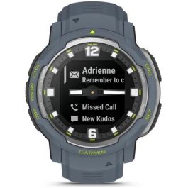 Garmin Instinct Crossover Reloj Inteligente Granitblau/Silber