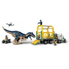 LEGO 76966 Jurassic World Dinosaurier-Missionen: Allosaurus-Transporter, Set de Construcción de Dinosaurios