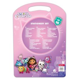 Safta Set escritura Gabby's Dollhouse Confetti, ideal para niños a partir de 3 años, incluye todo lo necesario para dibujar y escribir