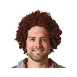 Peluca Castaño Rizado Precio: 7.49999987. SKU: B12L3CCSYZ