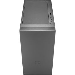 Cooler Master Silencio S400 Black Midi Tower PC, micro ATX/Mini-ITX, Plástico/Acero, diseño silencioso