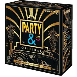 Dujardin Party & Co Original Edición 30 Aniversario - Juego de mesa con desafíos de mimos, quiz, dibujo y palabras prohibidas - A partir de 10 años