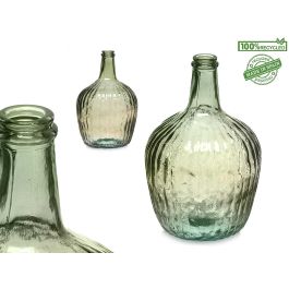 Botella Decorativa Vidrio Rayada 4L Verde Giftdecor 17X29CM (4 Unidades) Precio: 38.95000043. SKU: B1CQZ79EV9