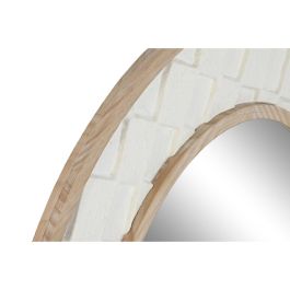 Espejo de pared Home ESPRIT Blanco Natural Scandi Precio: 133.98999977. SKU: B1AKBHD8DE