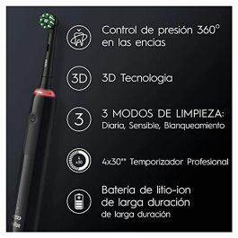 Cepillo de Dientes Eléctrico Oral-B PRO 3 3900N Blanco Cepillo de Dientes Eléctrico Oral-B PRO 3 3900N Blanco