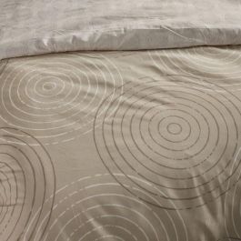 Today TOD3574641288938 Juego de cama Crazy, estampado gráfico, 2 personas, 220x240 cm, beige