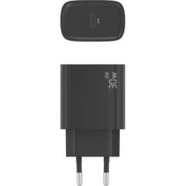 Aisens A110-0951 Cargador de Pared GaN 30W USB Tipo-C Negro para Móviles, Tablets y Portátiles
