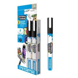 Rotulador Acrilico Mitama 2.5Mm Blanco Pack De 2 Precio: 3.50000002. SKU: B1K75VTE2R