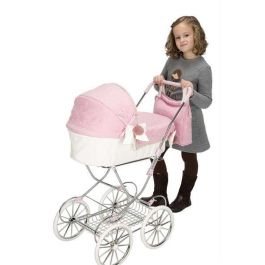 Coche capota reborn de paris 42x72x93 cm c/bolso (altura manillar: 90 cm)