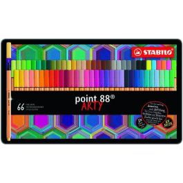 Rotulador Fibra Stabilo Point 88 Arty Line Estuche Metal De 66 Precio: 76.68999965. SKU: B1H6BPRRZK