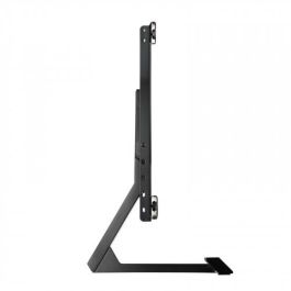 TooQ DB3265F-B Soporte de Mesa para TV de 165,1 cm (65") Negro, Soporte de Aluminio Ajustable en Altura Compatible con VESA 200x200 a 400x400, Peso Máximo 40 kg