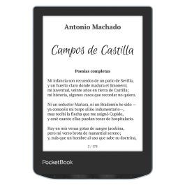 Pocketbook Verse - Libro Electrónico Ebook 6 Pulgadas, Pantalla Táctil E Ink Carta, SMARTlight, 8GB, Azul Brillante o Gris Niebla