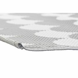 Alfombra DKD Home Decor Gris Blanco 210 x 1 x 150 cm (2 Unidades) Alfombra DKD Home Decor Gris Blanco 210 x 1 x 150 cm (2 Unidades)