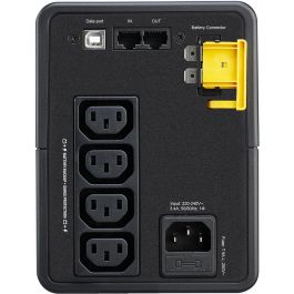 APC BX750MI Sistema de Alimentación Ininterrumpida (UPS) Línea Interactiva 0,75 kVA 410 W 4 Salidas AC