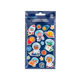 Imaginovo Pegatinas Luminosas Astronautas con Relieve 190x105 mm en Blister