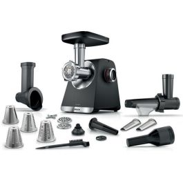 Picadora de carne BOSCH Serie 6 MFWS660B - 500 W - 3 rejillas - Negra Precio: 175.49999962. SKU: B18NTAED9T