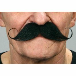 Bigote negro talla única Bigote negro talla única