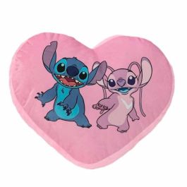 Disney Cojín 3D Angel & Stitch Disney Cojín 3D Angel & Stitch Precio: 11.49999972. SKU: B1D5F88FY3