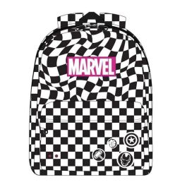 Mochila escolar grande marvel 32.0 x 12.0 x 42.0 cm