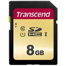Transcend SDC500S 95/60 MB/s Tarjeta de Memoria SDHC 8GB Clase 10, UHS-I, Lectura 95MB/s, Escritura 20MB/s MLC Precio: 33.7900002. SKU: B1GAR6KKWT