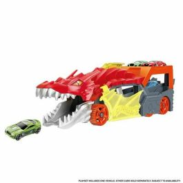 Hot Wheels Transportador de Dragones 33cm con Alas, Rampa, Lanzador Integrado y Capacidad para 5 Vehículos, Incluye 1 Coche Precio: 33.7900002. SKU: B14TWCW6KA