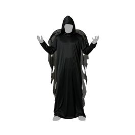 Disfraz de Ángel Negro para Hombre Adulto. Túnica y Alas Incluidas. Ideal Halloween, Eventos Temáticos Góticos. Talla XS-S. Poliéster. Disfraz de Ángel Negro para Hombre Adulto. Túnica y Alas Incluidas. Ideal Halloween, Eventos Temáticos Góticos. Talla XS-S. Poliéster.