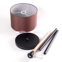 Lámpara de Suelo "Walter" SKD-F019-W Recta Diseño Nórdico Elegante Versátil