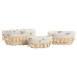Cesta Shabby DKD Home Decor Natural 22 x 12 x 29 cm Set de 3 Precio: 11.94999993. SKU: B1CHG4382C