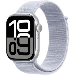 Apple Watch Series 10 GPS + Cellular 46mm Caja Aluminio Plata con Correa Deportiva Azul Cloud Precio: 690.49999997. SKU: B1AKZG4RLA