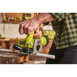 Ryobi Sierra Multimaterial R18MMS-0 18V - Diámetro 85mm x 15mm, 4.250rpm, con Hojas Multimaterial y Baldosas, Guía Paralela, Boquilla de Succión Precio: 142.49999995. SKU: B168NSGG9H