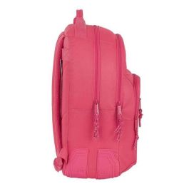 Blackfit8 Mochila Doble Adaptable a Carro Fresa Niña Rosa 600D Polyester Edad 3 Años