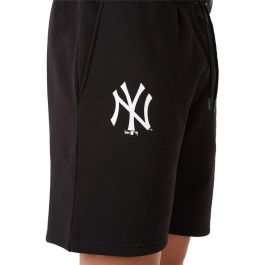 Pantalón Corto Deportivo New Era MLB Seasonal Team New York Negro Hombre