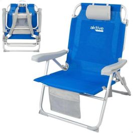 Silla playa mochila XXL alu pleg 55x66x86cm Silla playa mochila XXL alu pleg 55x66x86cm