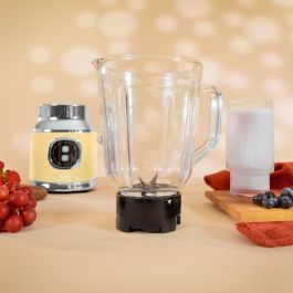 Batidora de Vaso Cecotec RetroTwist Yellow 500 W Amarillo 1 L