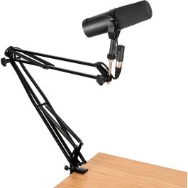 Soporte De Micro Con Clamp O Montaje Sobremesa Para Streaming/Podcasts