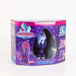 Bandai Unicornio Crystalverse Classic para Cristalizar, Incluye 1500 Cristales, Pegamento, Aplicador y Manual, Surtidos Edad 6+