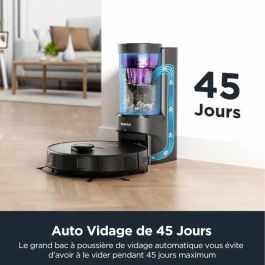 Eureka E10S Aspiradora Robot Negra con 4000 Pa de Succión, 180 min de Autonomía y Depósito de Agua de 200 ml (SKU: EUR1726223304412)