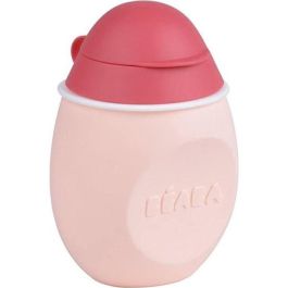 Biberón de silicona BEABA Bebé/Niño, BabySqueez' 2 en 1, 2 boquillas (1ª y 2ª edad), 180 ml, Rosa Precio: 24.78999963. SKU: B1E7FCPK35